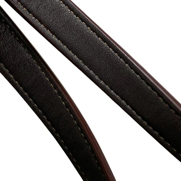 Auth COACH Signature 37742 Khaki Dark Brown Jacquard Leather - Backpack - Picture 4 of 9